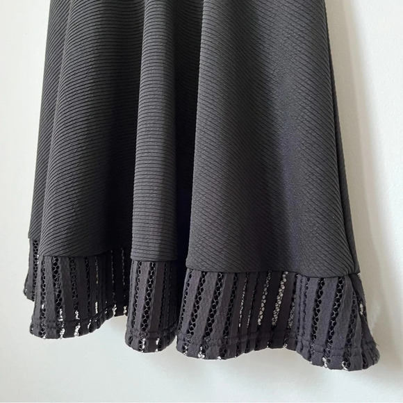 Zunie Girls Black Cut Out Fit and Flare Sleeveless Dress 16 - Picture 4 of 10